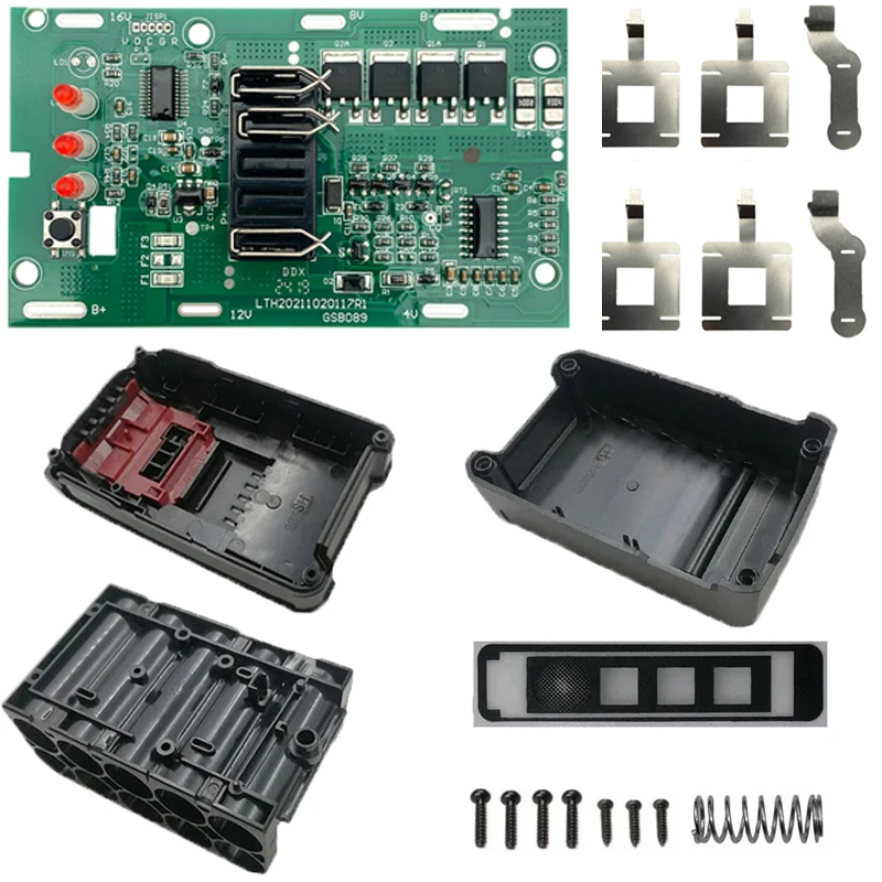 Battery Plastic Shell PCB Charging Protection Circuit Board 18V 20V Lithium-ion Battery 4511396 Suitable for Ein 18V 20V