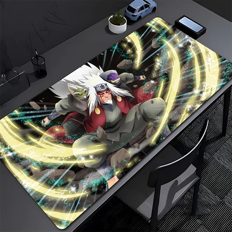 

Mouse Pad Large NARUTO Jiraiya Computer Office Game Table Mats Rubber Anti-slip Gaming Keyboard coaster Long Desk Pads Mousepad