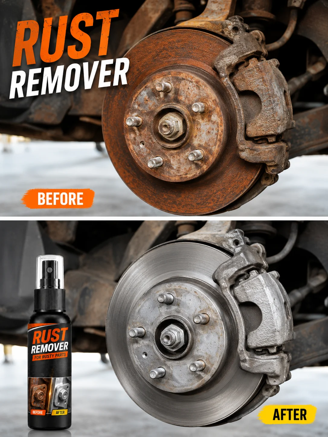 Multipurpose Rust Removal Spray Loosen Stuck Rusted Bolts Nuts Mechanical Part Care