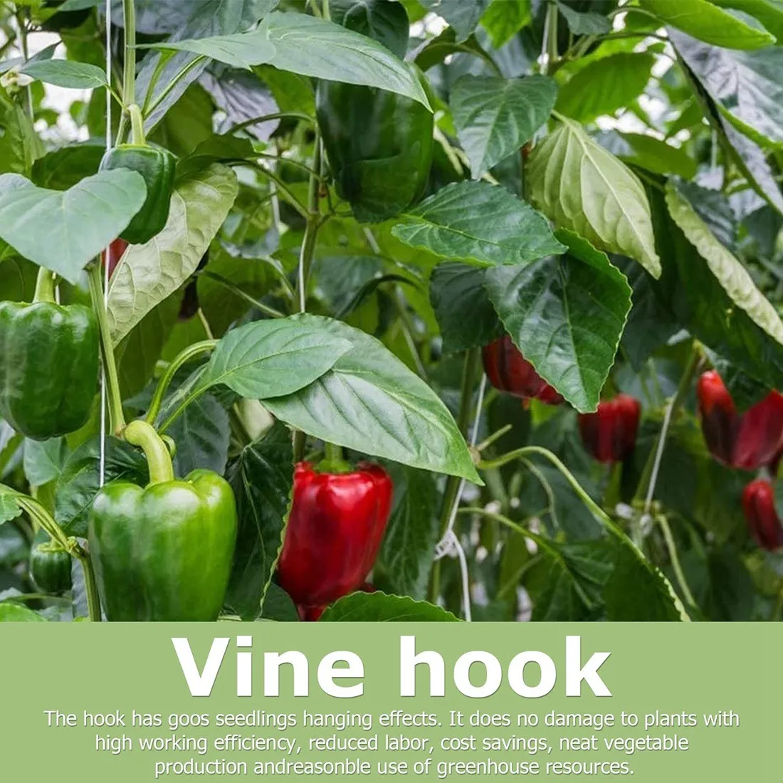 

10 шт. крючки для помидоров, металлические противоскользящие садовые крючки, крючки для помидоров, опоры для посадки помидоров, вишни, виноградных растений и т. д.-ABLI