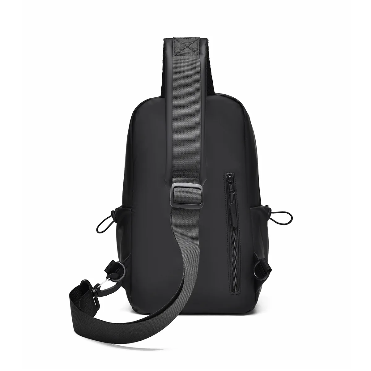 New Minimalist Men's Chest Bag, Fashionable Multi-functional Crossbody Bag, Casual Large-capacity Sporty Small Crossbody Bag