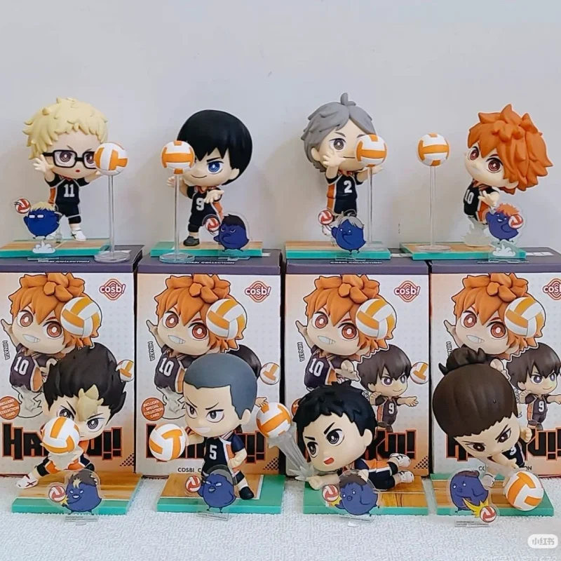 Authentic COSBI Haikyuu!! Blind Box Trendy Collectible PVC Figure