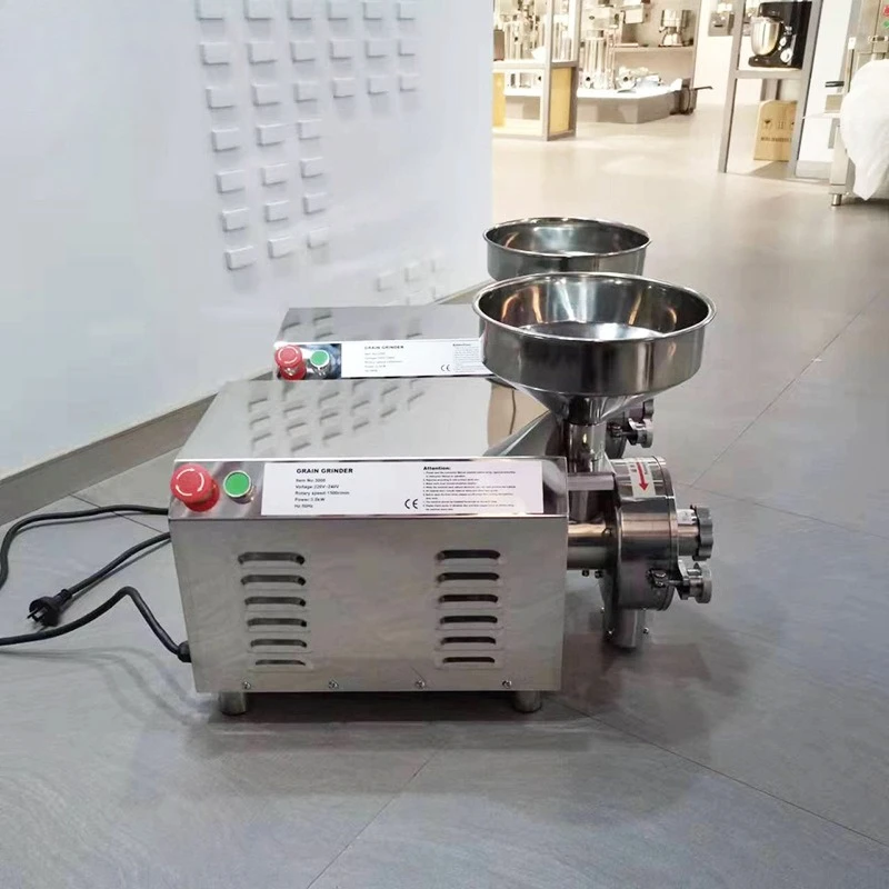 Commercial large coffee bean grinder, instant coffee processing enterprise machinery and equipment