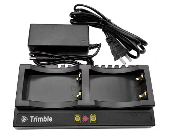 New Dual Charger for Trimble Battery 5700 5800 R8 R7 R6 GNSS GPS 54344 Batteries Surveying Instruments