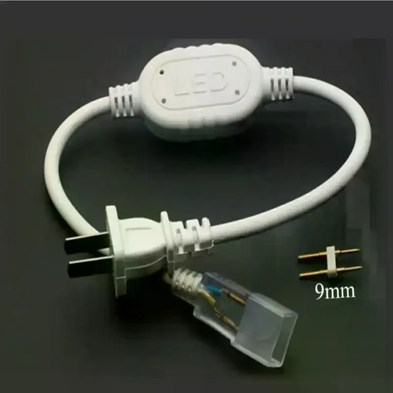 220v 110v Power Supply Lighting Transformer Driver Switch For 3014 3528 5050 Led Strips Power Plug Adapter Accessory