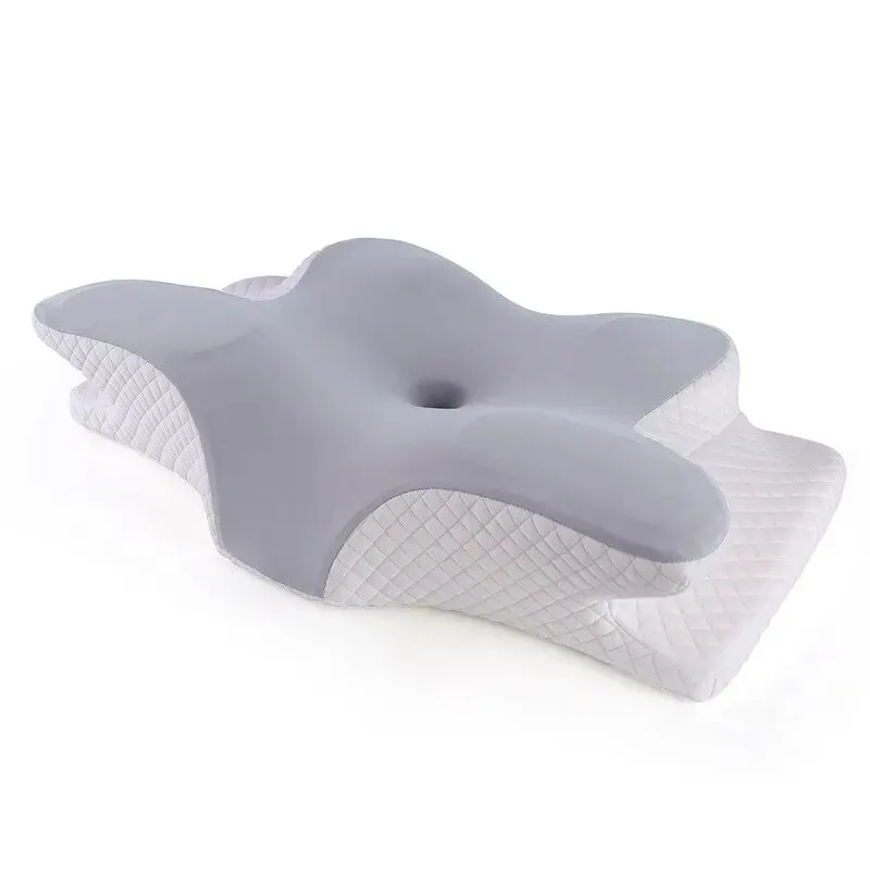 Nuovi cuscini in memory foam a forma di farfalla rilassante cervicale a rimbalzo lento cuscino per il collo sollievo dal dolore cuscino ortopedico per dormire Beding