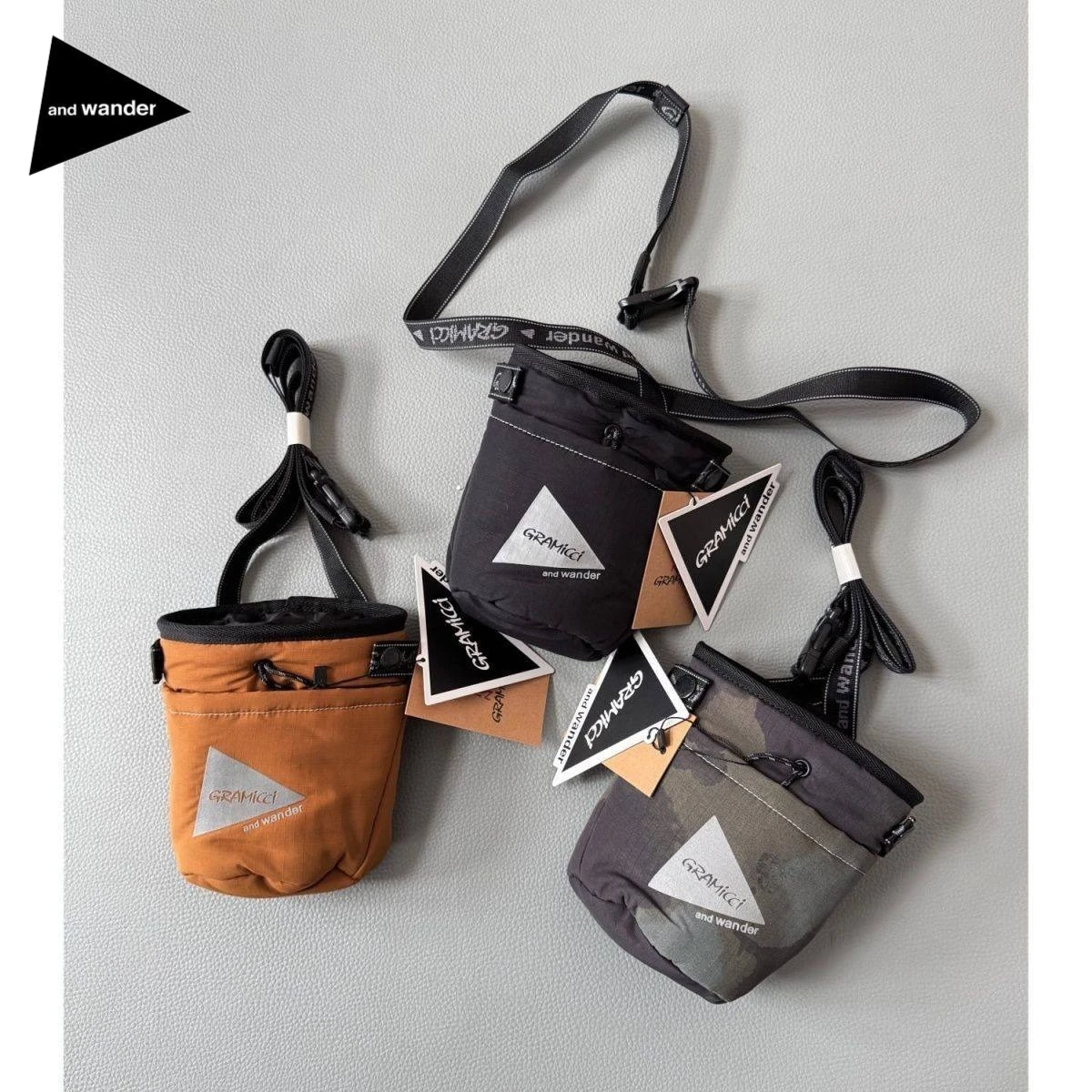 And Wander Unisex Padded Cross - Chalk Bag ulasan dan harga