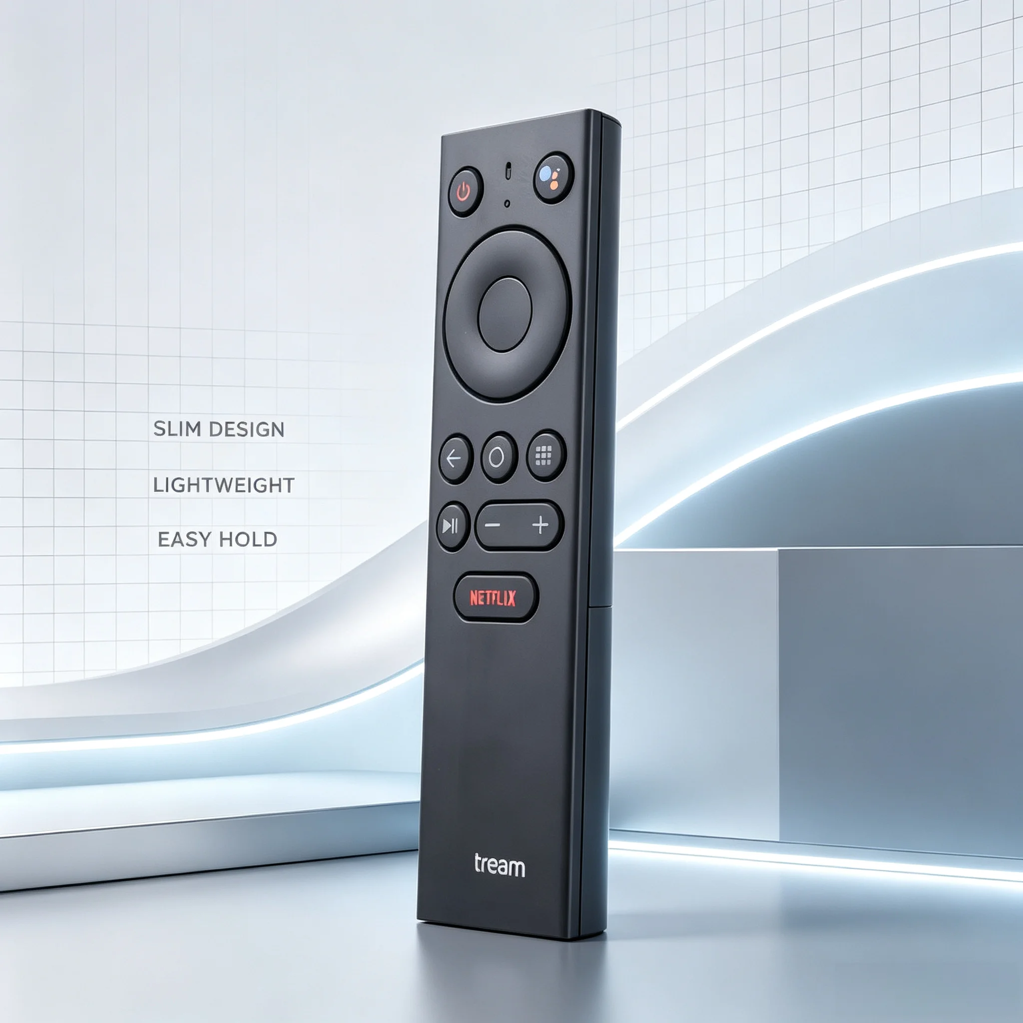 WH191007A Bluetooth Voice Remote Control for Airtel Xstream 4K HD Smart TV, IR & Bluetooth Dual Mode, Pairing Required