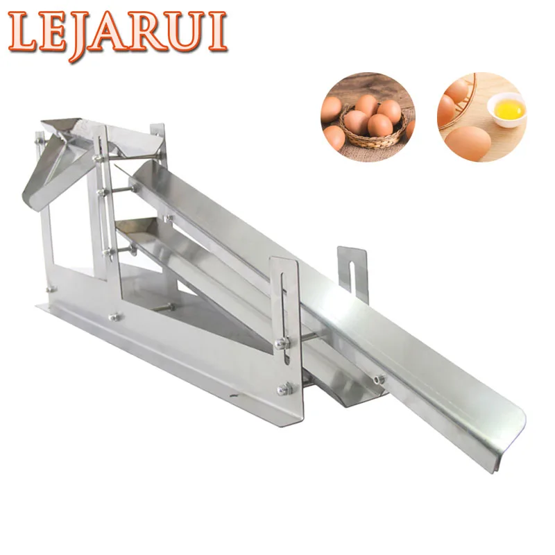 

Stainless Steel Salted Duck Egg Yolk White Breaking Separating Machine / Egg Separator