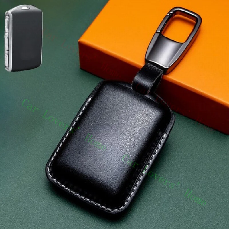 

A++Genuine Leather Car Key Case Cover For Volvo XC60 XC90 S60 S90 V90 T5 T6 T8 XC70