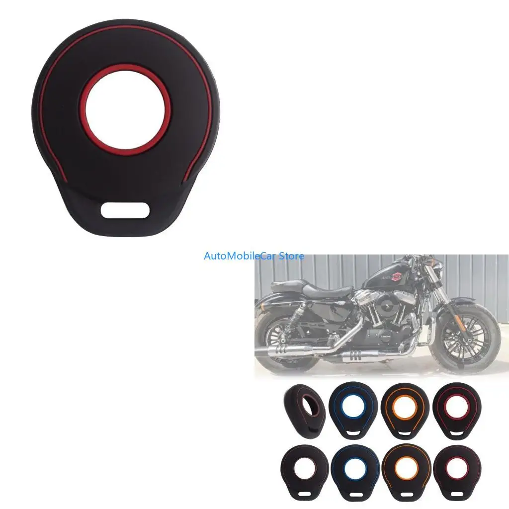 G8TE Silicone Car Keys Case Motorcycle Keys Cover Holder Auto Shells Accessories
