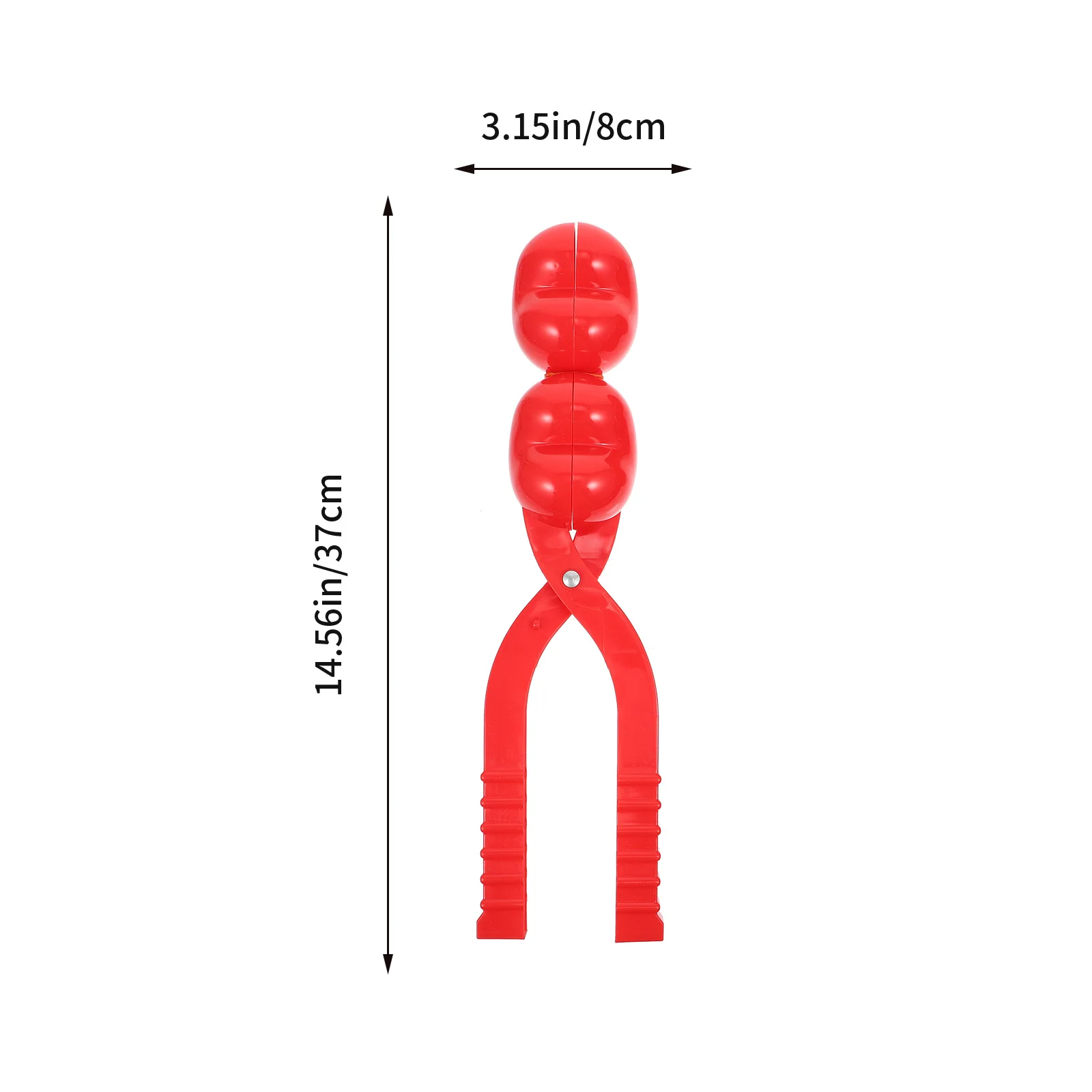 2 stuks houders Praktisch mild plastic Winter Outdoor Sneeuwbollen Maker Snelle schone handen Clip Speelgoedclips