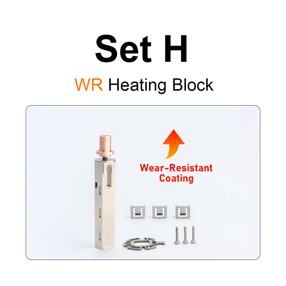 BLV ®   CHC XL Air Liquid Cooling Hotend hoge stroomsnelheid hoge snelheid slijtvaste FDM hotend Compatibel VORON Vervang Goliath