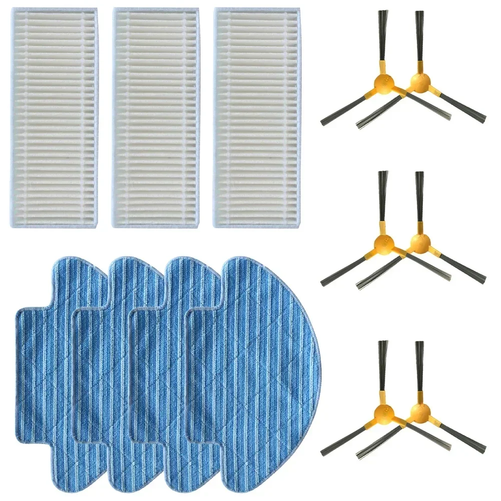 Mop Cloth Filters Household Supplies 13pcs 21pcs Cleaning Parts Side Brushes Vacuum Cleaner For Haier T550W T560H