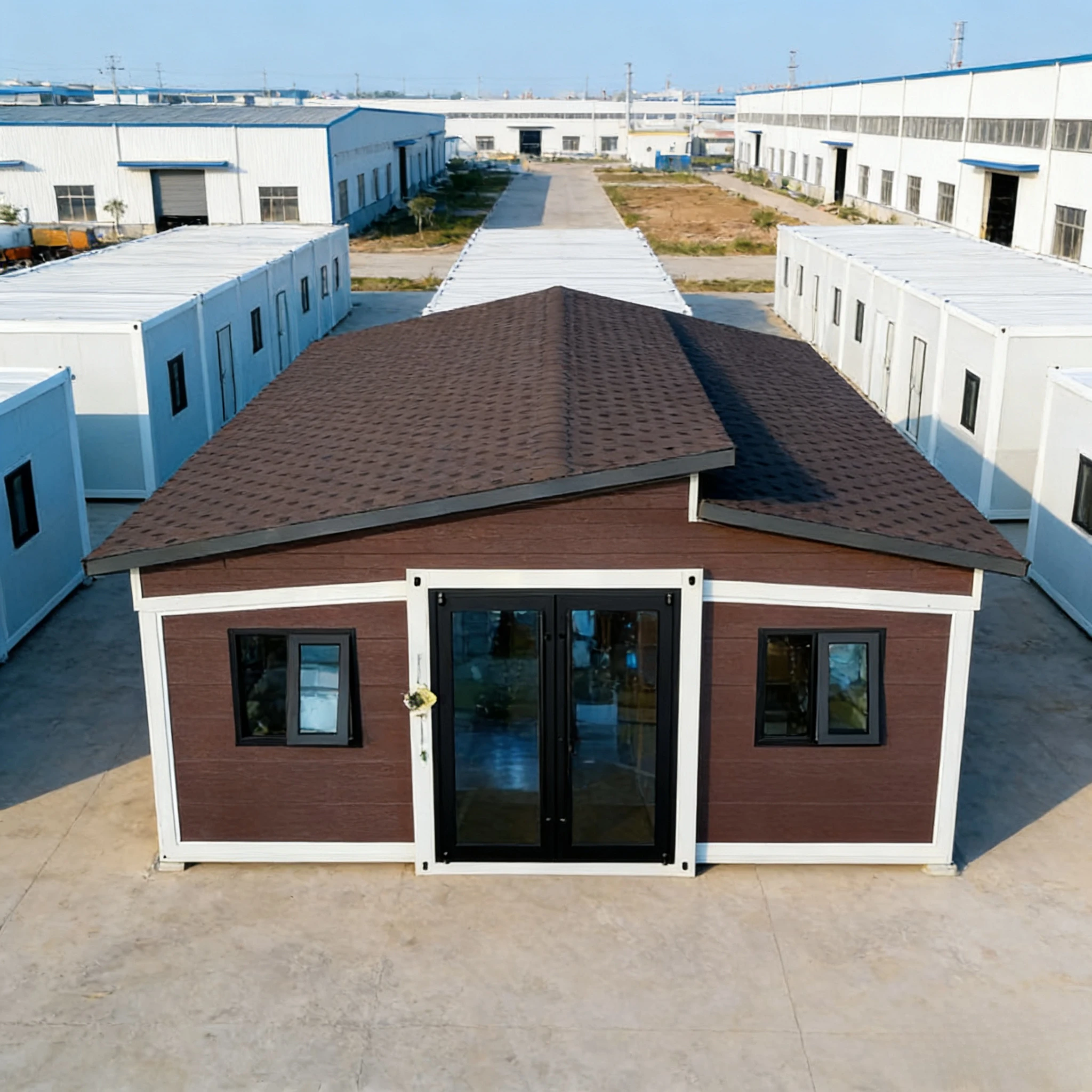 Conteneur mobile préfabriqué, maison, villa, hôtel, abri de vie, cuisine, vente en gros d'usine, sur mesure, portable, à prix plus abordable 1