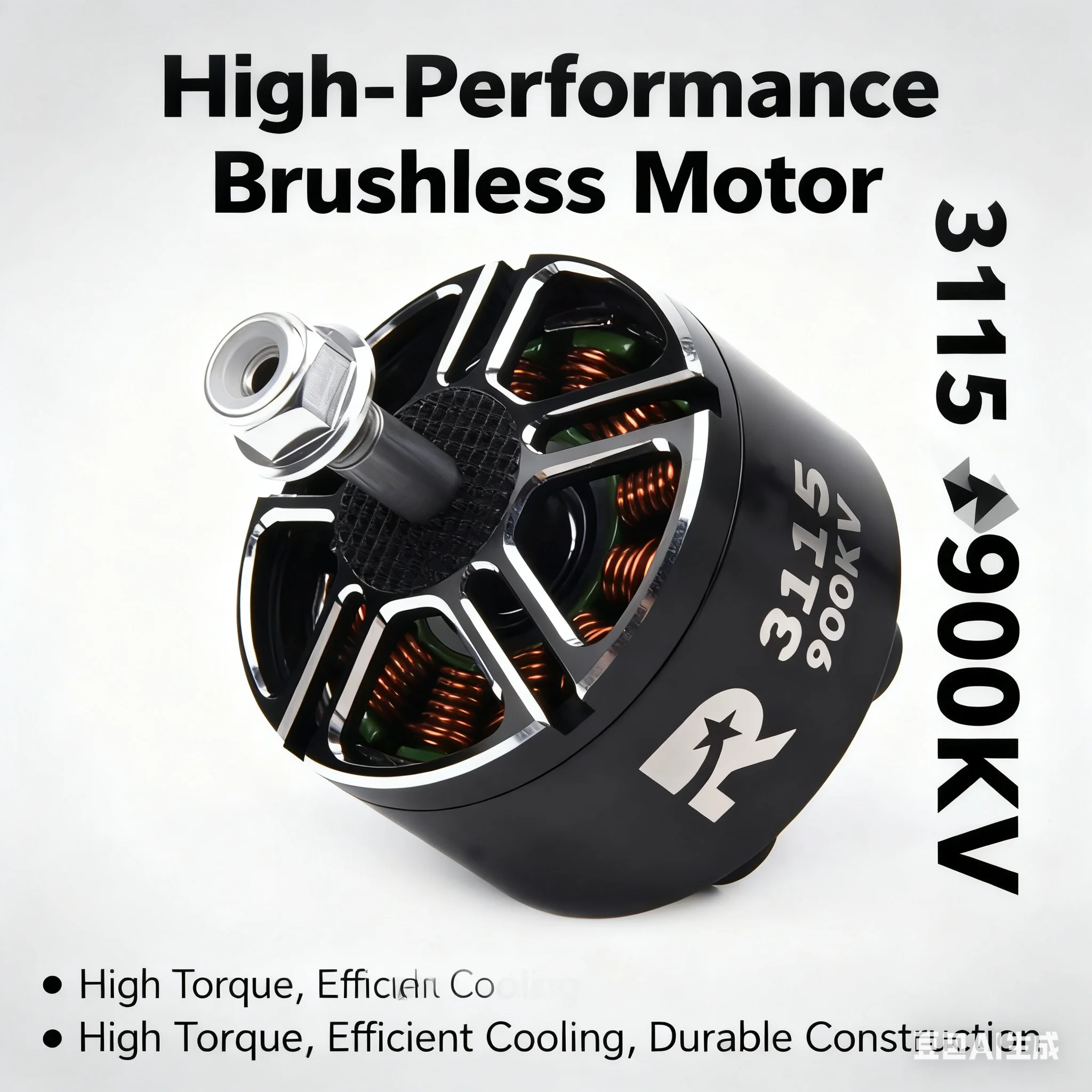 

4 шт. 3115 900KV 3-6S бесщеточный двигатель для гонок на воздушном дрона Mark4 APEX 10-дюймовая опорная рама