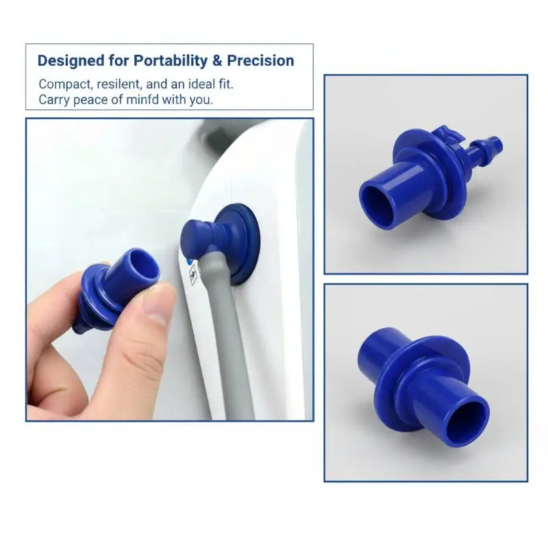 Universal Blood Pressure Cuff Air Hose Connector Rust Free High Quality Replacement Part for Professional Medical Use