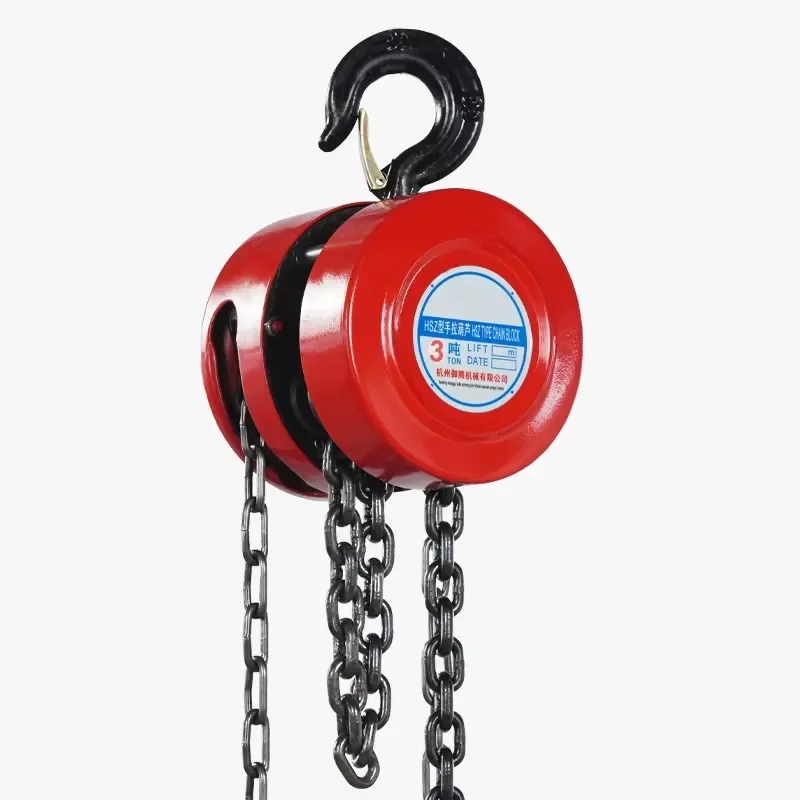 Hot Sale HSZ Round Hand Zipper Chain Gourd 3T Save Labour Hand Manual Lifting Chain Block for Construction and Warehouse