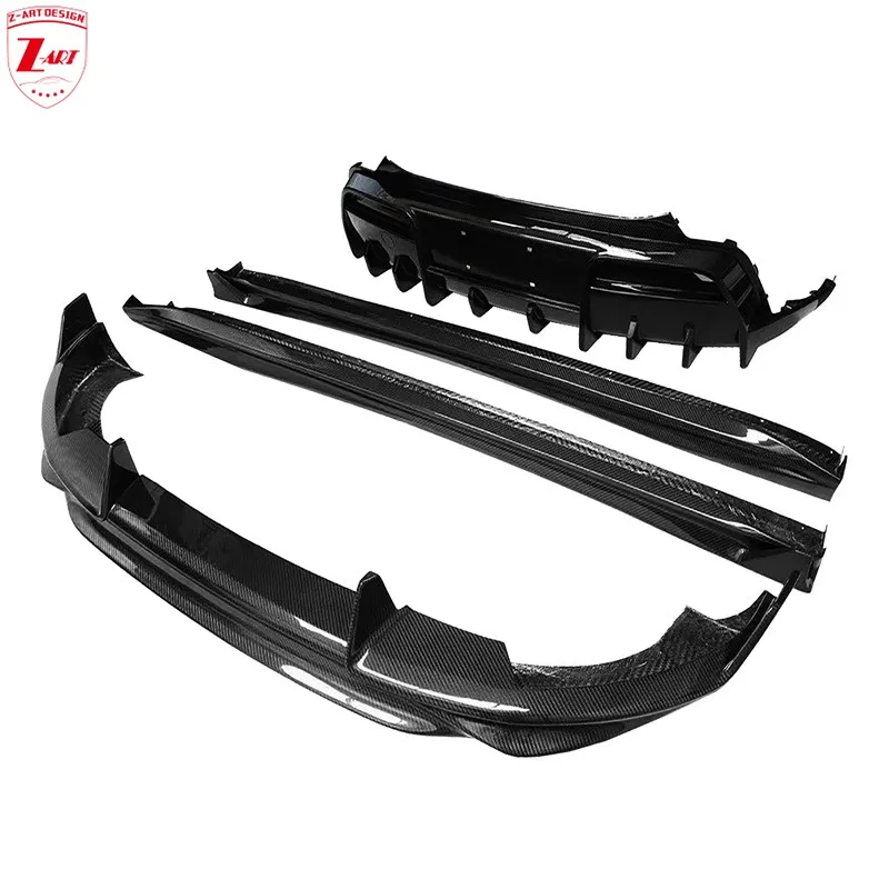 Z-ART Model Y Dry Carbon Fiber Body Kit For Tesla Model Y 2025+ Prepreg Carbon Fiber Dry Carbon Fiber Aerokit