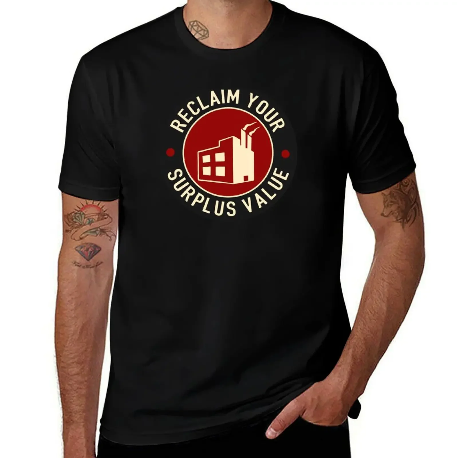 

Reclaim Your Surplus Value T-Shirt topping blacks sports fans oversized funny t shirts for men