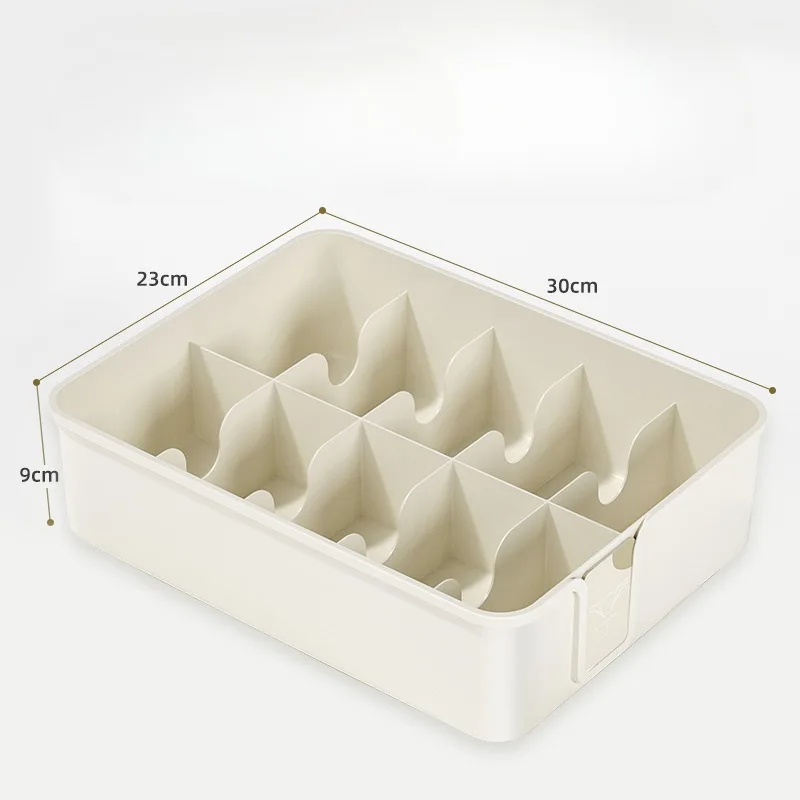 Underwear storage box Household socks underwear clothing box wardrobe bedroom compartments plastic drawer Type organizer