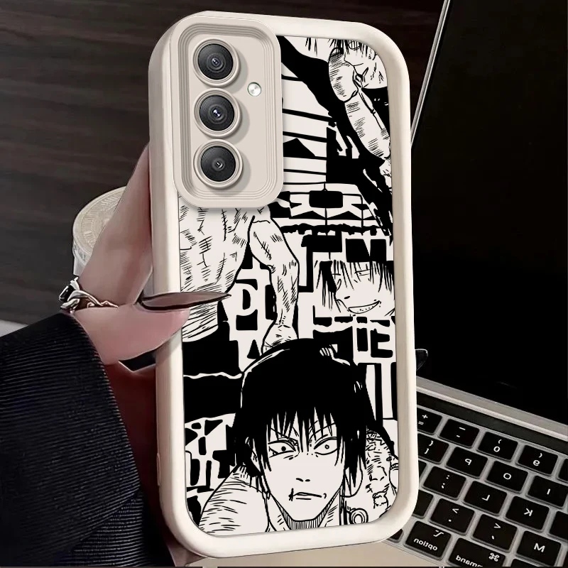 Jujutsu Kaisen Case for Samsung Galaxy A73 A72 A71 A55 5G A54 A52 A52S A51 4G A31 A30 A24 A23 A22 A21S A20S A20 A14 A13 Cover
