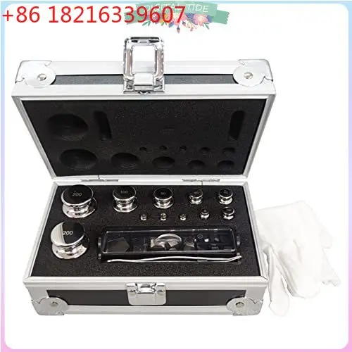 YAO F1 Grade 23pcs 1mg-500g 304 Stainless Steel Digital Scale Calibration Weights Kit Set w Certificate, precision Packed
