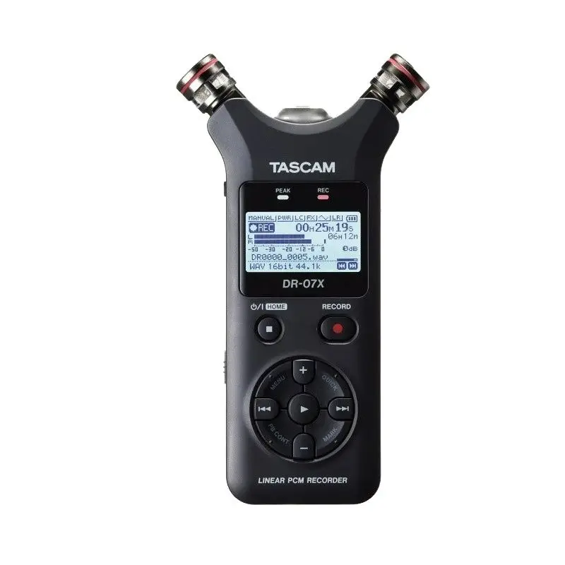 TASCAM DR-07X DR07X Stereo gengam Digital Perekam Audio Pena HD Perekam, линейное шумоподавление, PCM & MP3