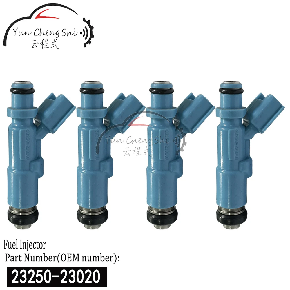 4pcs/Lot High Quality Fuel Injector For Toyota Yaris Verso Prius Vitz 1.0 1.3 23209-29015 23250-23020 23209-23020