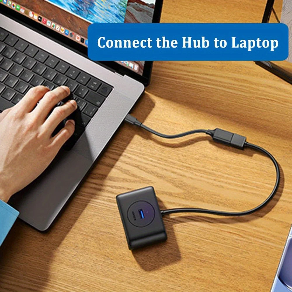 USB C OTG Adapter, Type C Male to USB3.0 Female Converter USB to Type C Adapter with Functionality for Smartphones and Tablets
