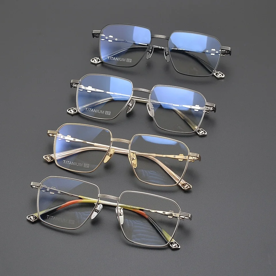 

2025 New Fashionable Men Designer Myopia Glasses Frame Personalized Women's Reading Computer Retro Optical Prescription Eyeglass