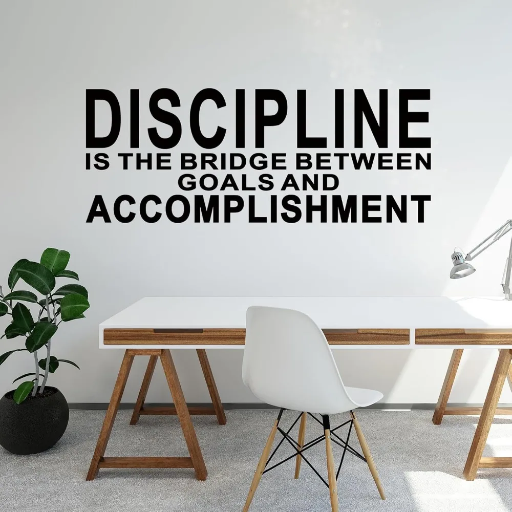 

Motivational Quotes Wall Stickers for Office: Gym Inspirational Positive Vinyl Art Wall Decals for Bedroom Classroom School