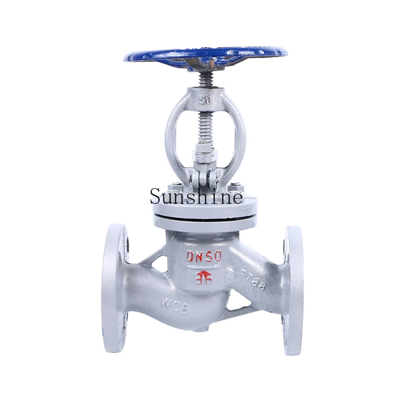 

J41H-16/25C cast steel flange globe valve/steam boiler DN25/40/50/65/80/100