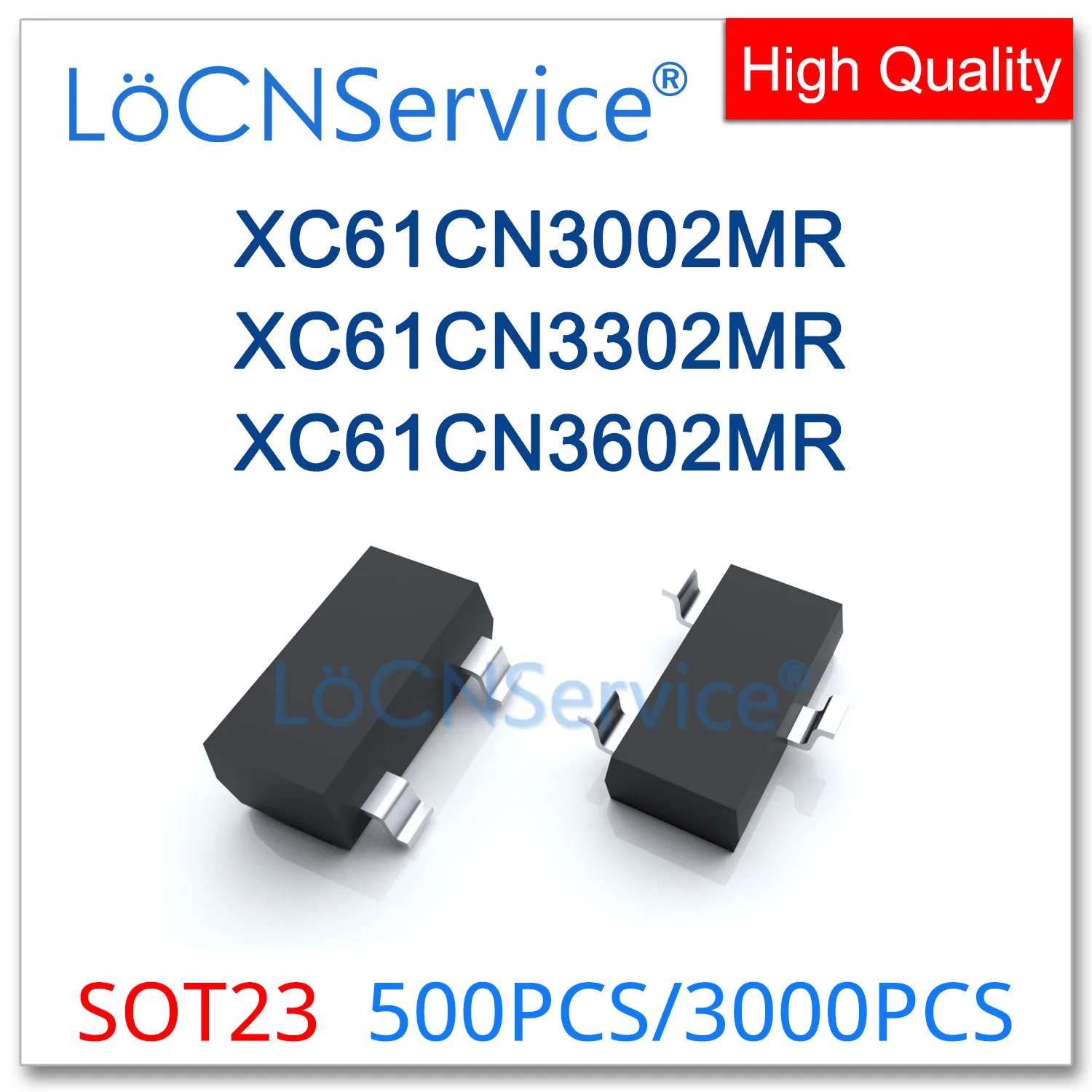 

LoCNService 500 шт. 3000 шт. SOT23 XC61CN3002MR XC61CN3302MR XC61CN3602MR Сделано в Китае, высокое качество