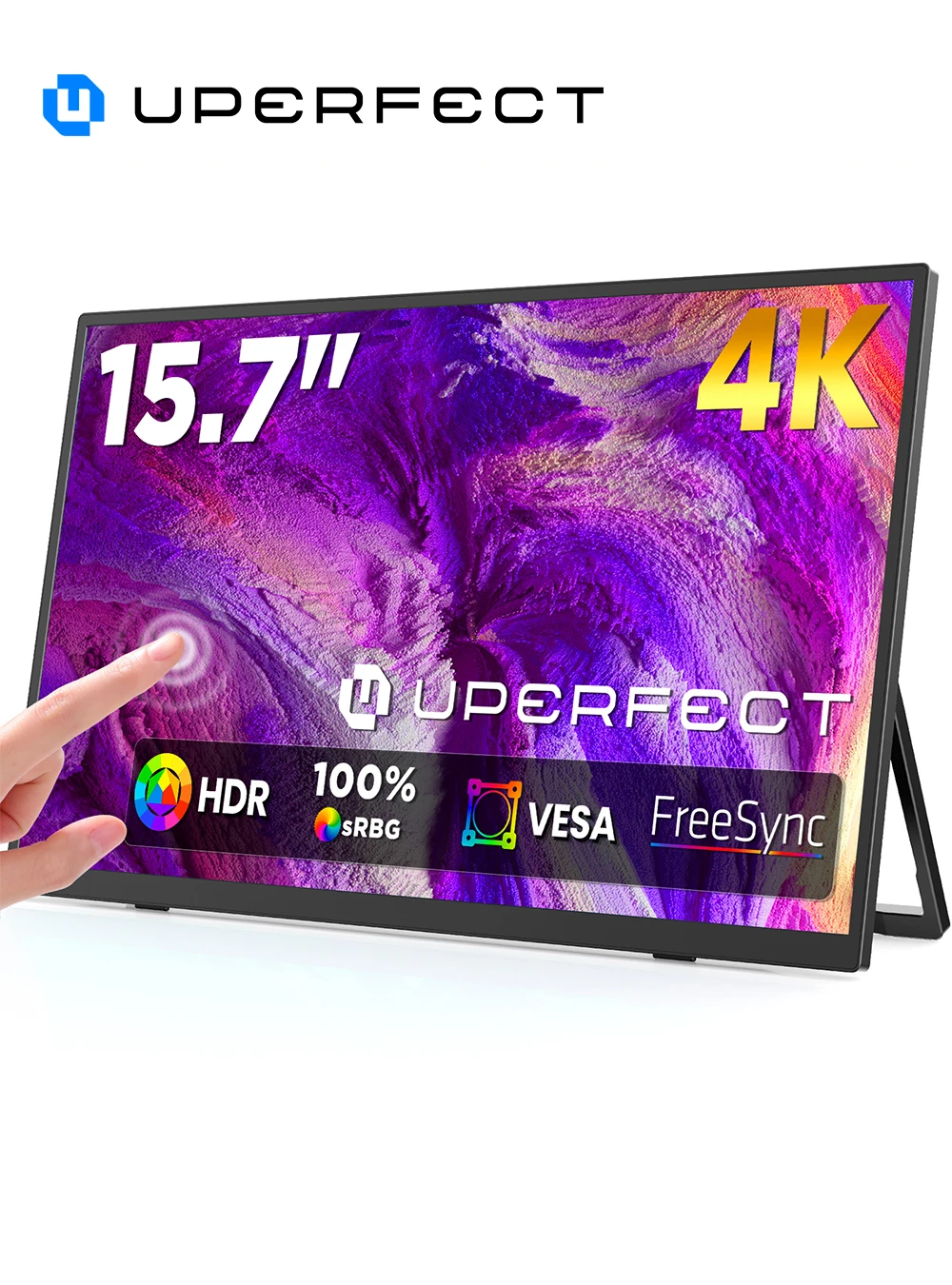 Crt Monitor Stand - Moniteur portable tactile 4K UPERFECT 15,7