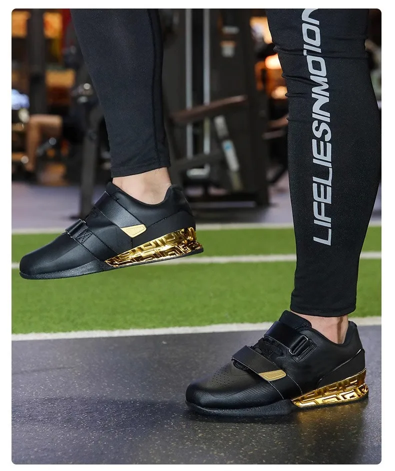 2025 New Unisex Gym Lightweight Training Shoes for Deadlifts and Squats Professional Weightlifting Shoes Outdoor Casual Sports F