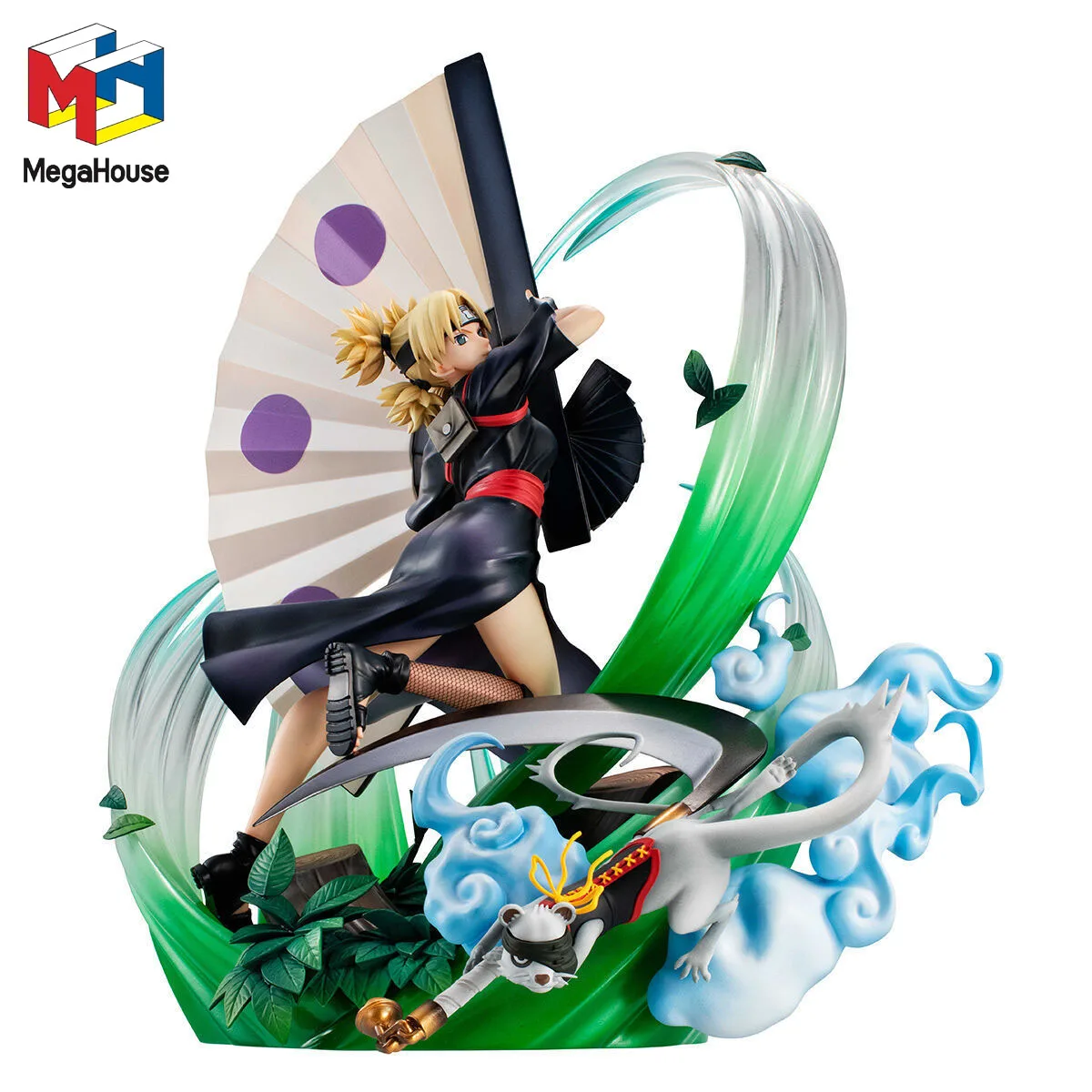 

In Stock Original Mega House NARUTO Gals NARUTO Temari Figure Anime Genuine Collectible Boxed Model Dolls Toy Ornament