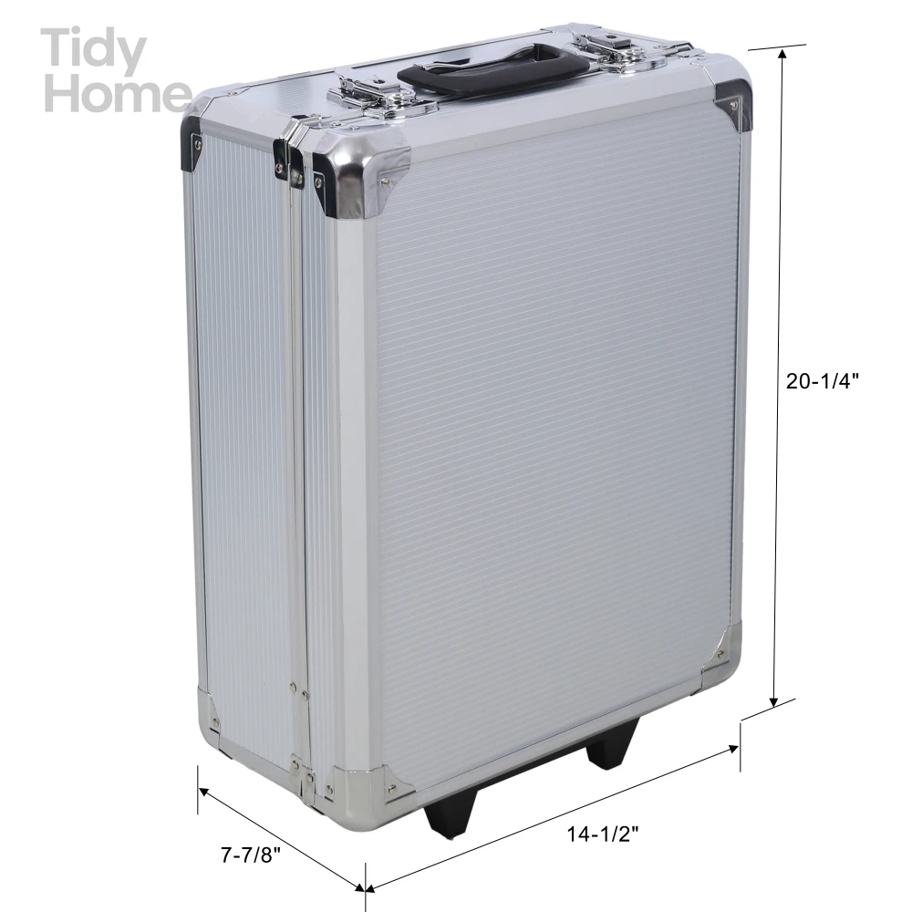 Home Repair Tool Set Kit for Men,rolling Toolbox Storage Case with 4 Drawers, General Household Tool Kit with Rolling Tool Box