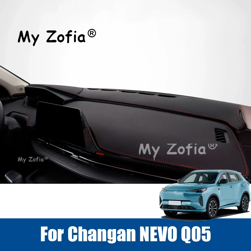 

For Changan NEVO Q05 2024 2025 2026 Car Dashboard Cover Mat Sun Shade Pad Instrument Carpet Mat Anti-UV Protective Accessories