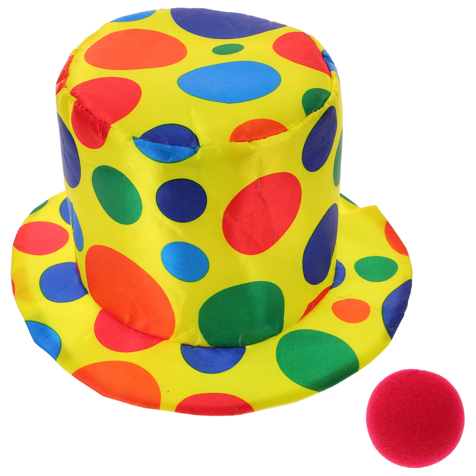 2 uds nariz de payaso para niño Cosplay disfraz sombrero fiesta carnaval accesorios disfraces accesorio