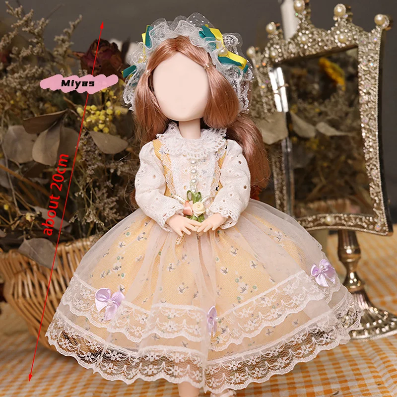 1Pc Doll House Play Toy Doll Clothing Accessories Set for Girls Birthday Gift Girl's Doll Clothes