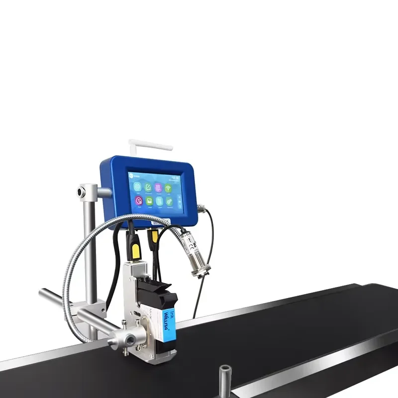 Willita WLD-YJ-1 Multilingual Touch Screen TIJ Printer | 600 DPI High-Definition Date/Batch/QR Code Printing for Bottles view 2