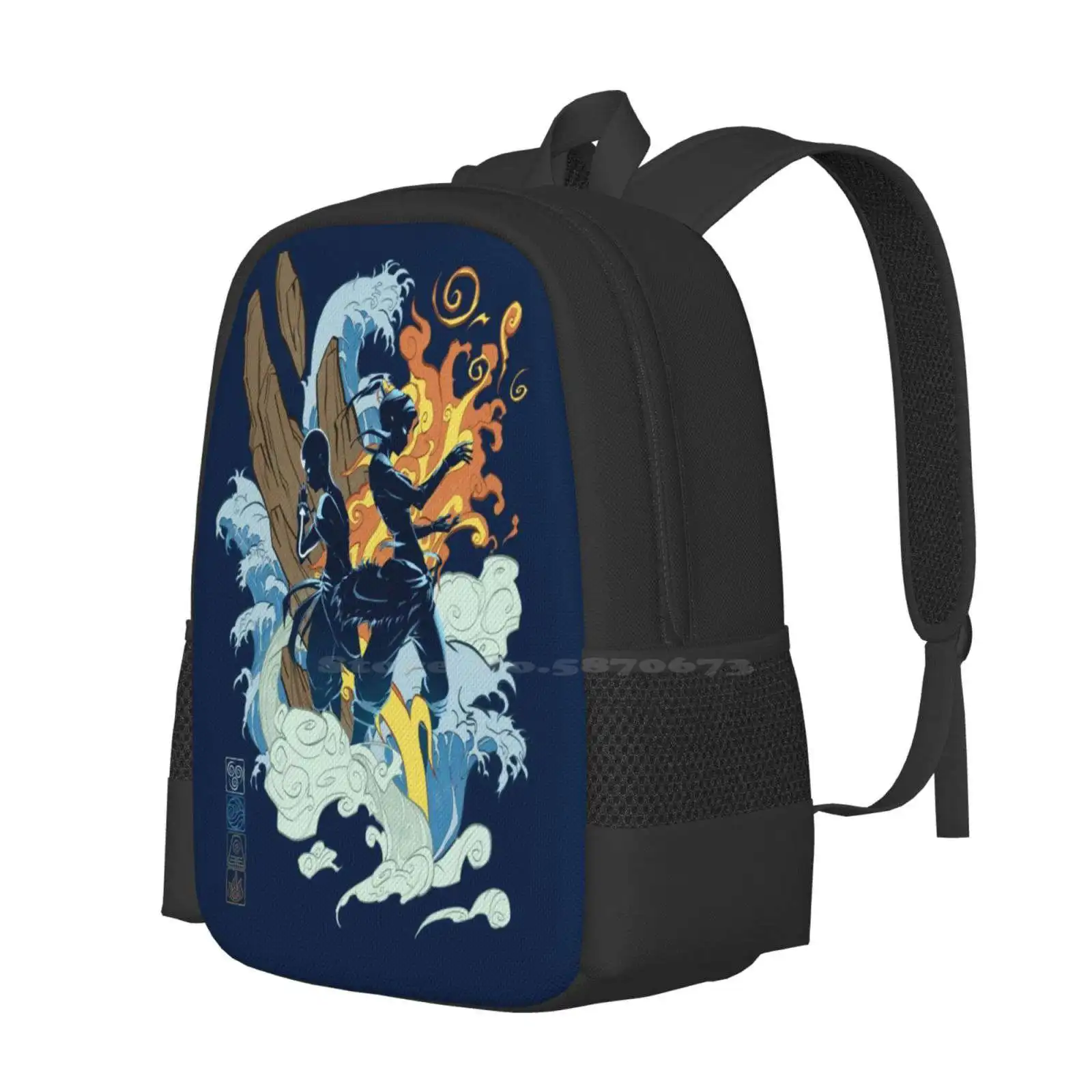 Two School Bags For Teenage Girls Laptop Travel Bags The Last Airbender Atla