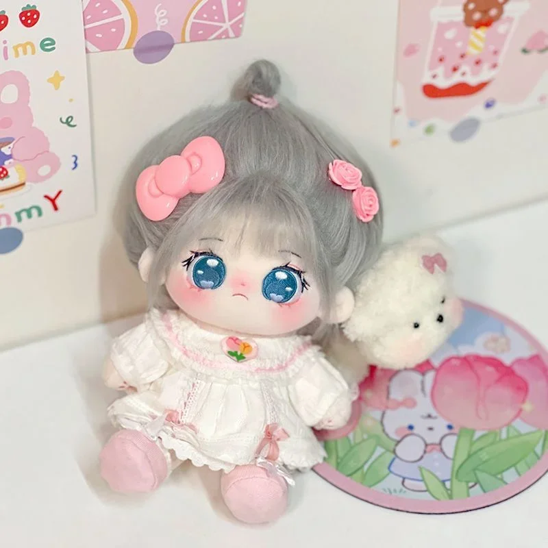 

20cm Idol Doll Animal Plush Star Naked Doll Stuffed Custom Figure Toys Cotton Baby Plushies Toys Fans Collection Gifts Girls