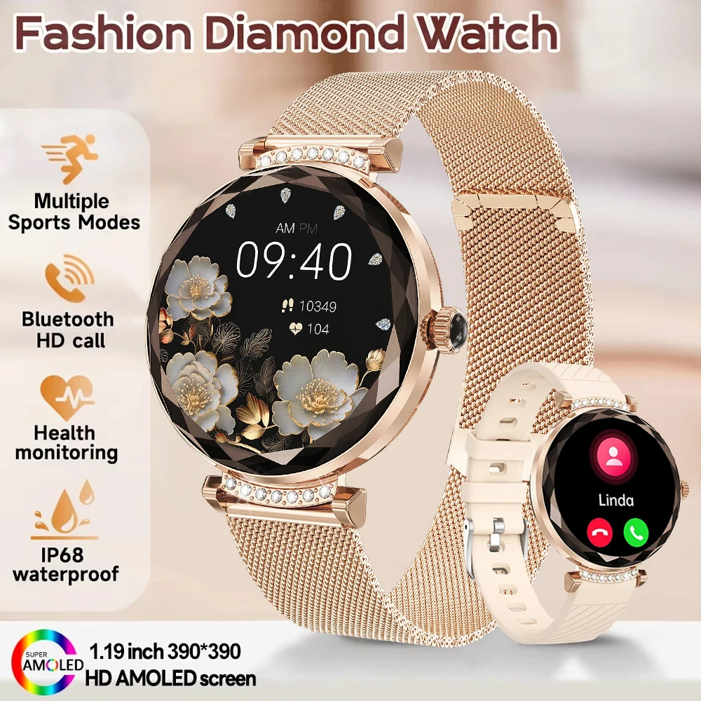 Smartwatch Ladies Watches For Women - Новые модные женские смарт-часы 2026 года