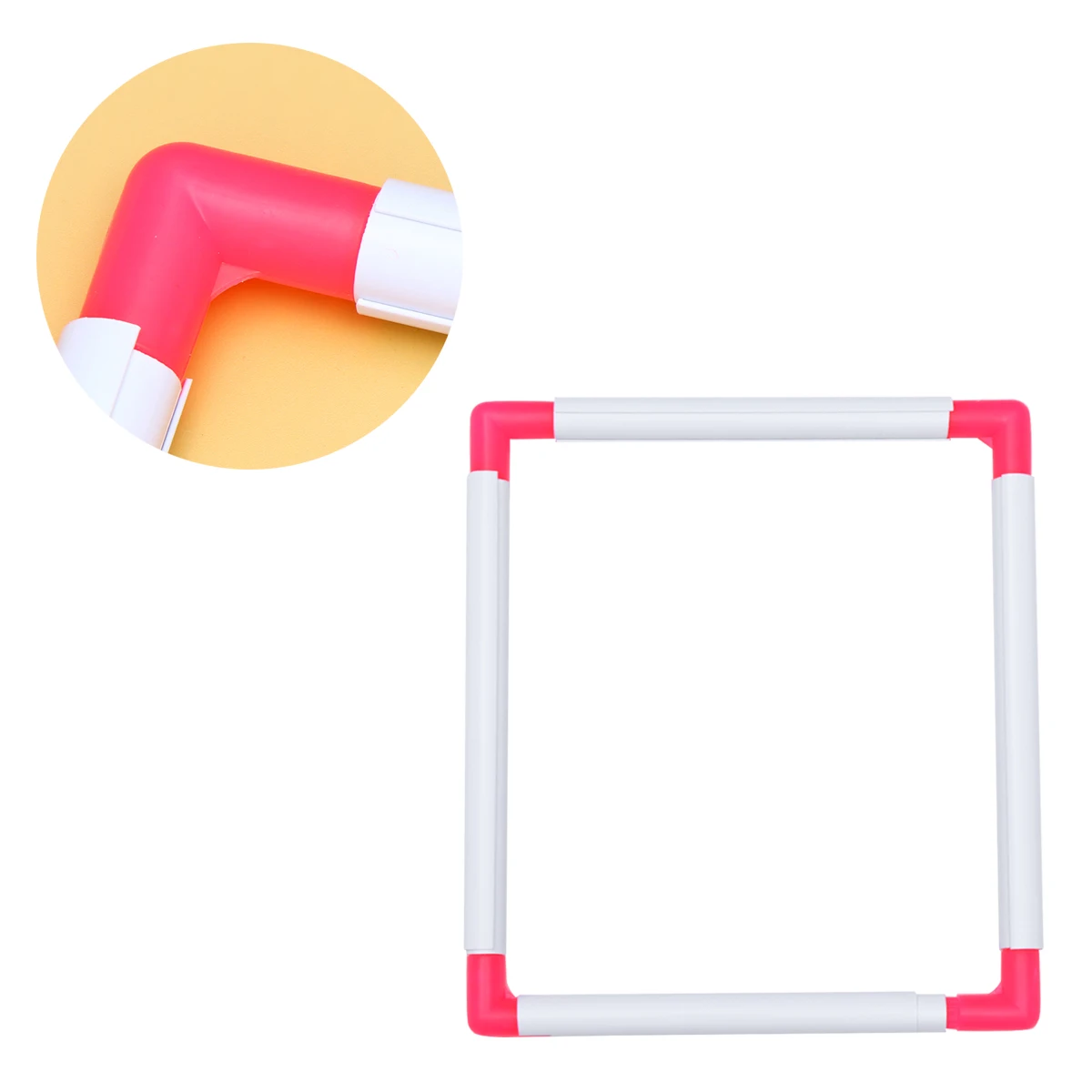 

Plastic Embroidery Frame Gripper Hoops Clip-on Quilt Sewing Quilting Needlework Frames Stands