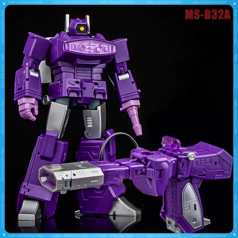 New Ms Toy Ms-B32a Shockwave Guardian Of The Universe Small Scale Anime Action Figure Model Statue Collection Toy Christmas Gift