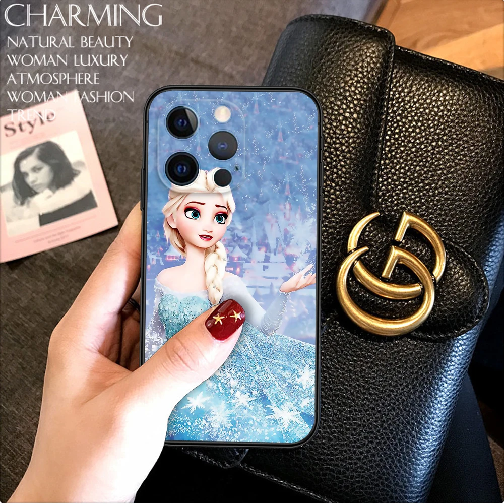 Soft Case com desenhos animados congelados para Samsung, Samsung S9, S10E, S10 Lite, S20 Ultra, S21S, S21 Fe, S22, S23, S30 Plus, Nota 10, 20, M30S, M21, m31, M51, Z170