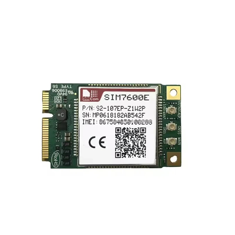 SIMCOM SIM7600 SIM7600E-PCIE SIM7600 MiniPcie LTE Cat1 Module LTE-TDD/ LTE-FDD/HSPA+/GSM/GPRS/EDGE for Europe/Middle East/Africa