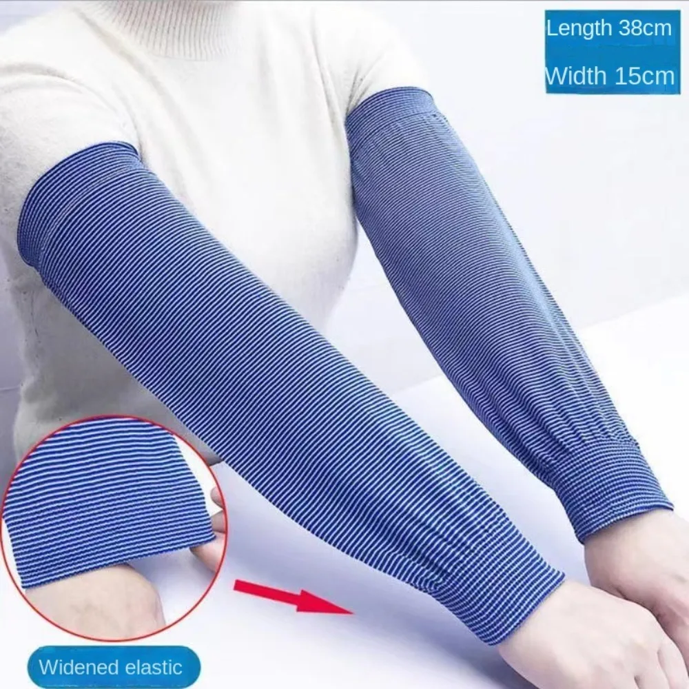 Sunscreen Sleeves Long Gloves Arm Sleeves Summer Cooling UV Protection Arm Cover Work Sleeves Cooking Arm Guard Men Women